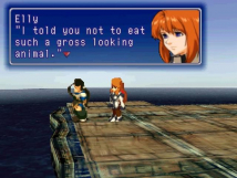 Screenshot på Xenogears (Amerikansk Version)