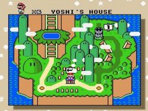 Screenshot på Super Mario World