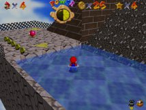 Screenshot på Super Mario 64