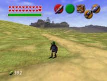 Screenshot på The Legend of Zelda Ocarina of Time