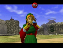 Screenshot på The Legend of Zelda Ocarina of Time