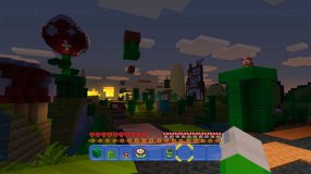 Screenshot på Minecraft Switch Edition (inkl. Super Mario Mash-UP & Bergsala UK4)