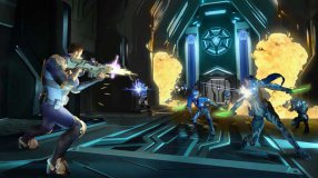 Screenshot på Agents of Mayhem Day One Edition