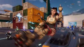Screenshot på Agents of Mayhem Day One Edition