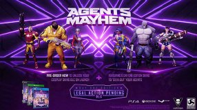 Screenshot på Agents of Mayhem Day One Edition