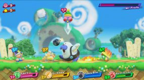 Screenshot på Kirby Star Allies (Bergsala UK4)