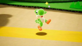 Screenshot på Yoshis Crafted World (Bergsala UK4)