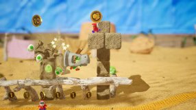 Screenshot på Yoshis Crafted World (Bergsala UK4)