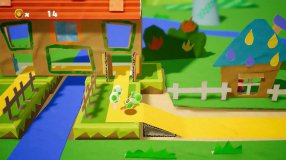 Screenshot på Yoshis Crafted World (Bergsala UK4)