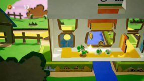 Screenshot på Yoshis Crafted World (Bergsala UK4)