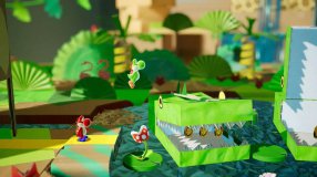 Screenshot på Yoshis Crafted World (Bergsala UK4)
