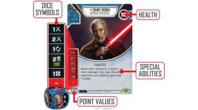 Screenshot på Star Wars Destiny Rey Starter Set