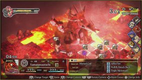 Screenshot på God Wars Future Past