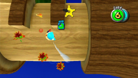 Screenshot på Super Mario Galaxy 2 (Ej bonus skiva)
