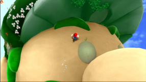 Screenshot på Super Mario Galaxy 2 (Ej bonus skiva)