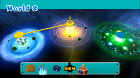 Screenshot på Super Mario Galaxy 2 (Ej bonus skiva)