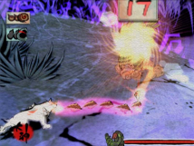 Screenshot på Okami (Första upplagan, Nytt Inplastat & Skandinavisk Utgåva)
