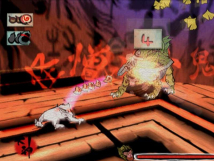 Screenshot på Okami (Första upplagan, Nytt Inplastat & Skandinavisk Utgåva)