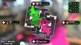 Screenshot på Splatoon 2
