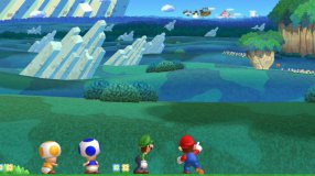 Screenshot på New Super Mario Bros U