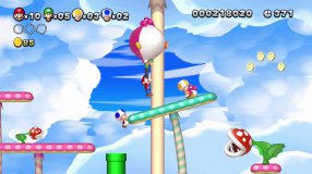 Screenshot på New Super Mario Bros U