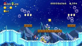 Screenshot på New Super Mario Bros U