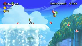 Screenshot på New Super Mario Bros U