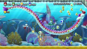 Screenshot på New Super Mario Bros U