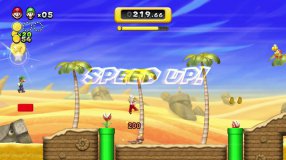 Screenshot på New Super Mario Bros U