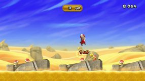 Screenshot på New Super Mario Bros U