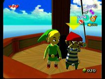 Screenshot på Legend of Zelda The Wind Waker Limited Edition (inkl. Bonus Skiva & Bergsala)