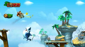 Screenshot på Donkey Kong Country Tropical Freeze (Bergsala UK4)