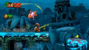 Screenshot på Donkey Kong Country Tropical Freeze (Bergsala UK4)