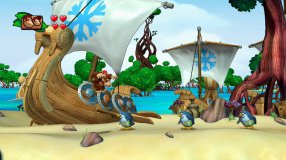 Screenshot på Donkey Kong Country Tropical Freeze (Bergsala UK4)