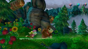 Screenshot på Donkey Kong Country Tropical Freeze (Bergsala UK4)