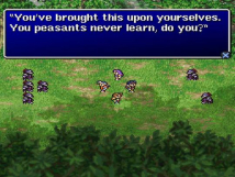 Screenshot på Final Fantasy Origins (inkl. Artcards)