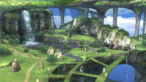 Screenshot på Xenoblade Chronicles