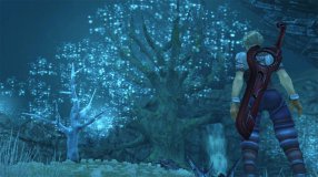 Screenshot på Xenoblade Chronicles