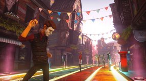 Screenshot på We Happy Few