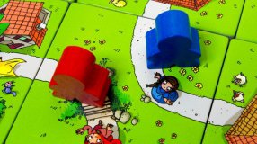 Screenshot på Carcassonne Junior (Skandinavisk Version)