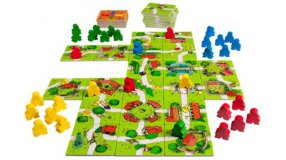 Screenshot på Carcassonne Junior (Skandinavisk Version)