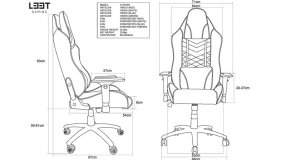 Screenshot på L33T Gaming E-Sport Gaming Chair Red