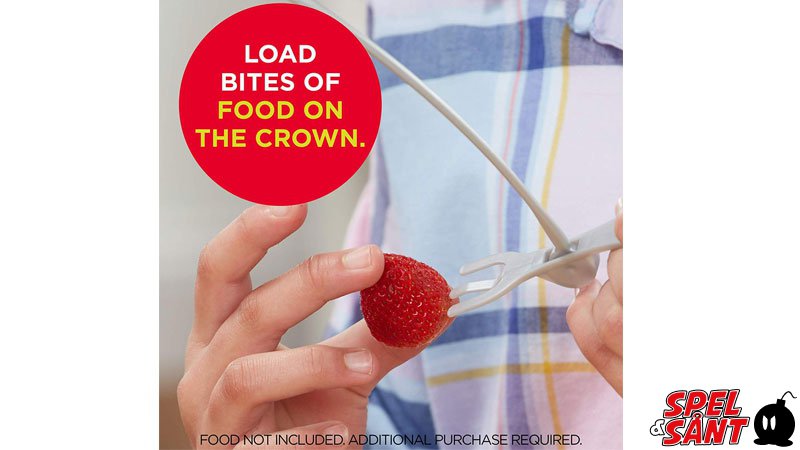 Chow Crown Game Kids Electronic Spinning Crown Snacks Food Kids /& Family Game