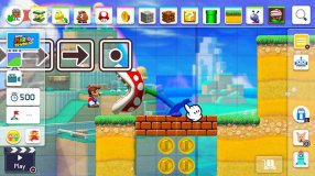 Screenshot på Super Mario Maker 2 (Bergsala UK4)