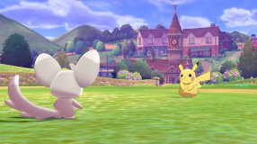 Screenshot på Pokemon Shield (Bergsala UK4)