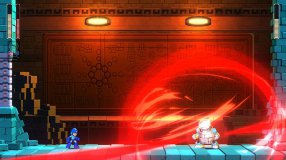 Screenshot på Mega Man 11 (Amerikansk Utgåva)