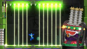 Screenshot på Mega Man 11 (Amerikansk Utgåva)