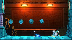 Screenshot på Mega Man 11 (Amerikansk Utgåva)