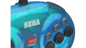 Screenshot på Retro-Bit Sega Mega Drive 8 Button USB Arcade Pad Clear Blue