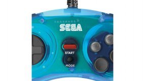 Screenshot på Retro-Bit Sega Mega Drive 8 Button USB Arcade Pad Clear Blue